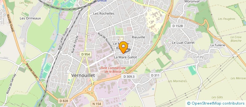 localisation de l'entreprise MONSIEUR ELIE MBUMBA MBUDI à DREUX