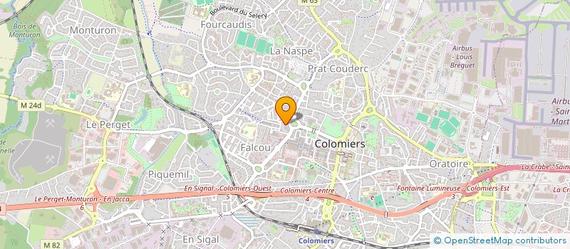 localisation de l'entreprise MONSIEUR ELIE MELKA à COLOMIERS