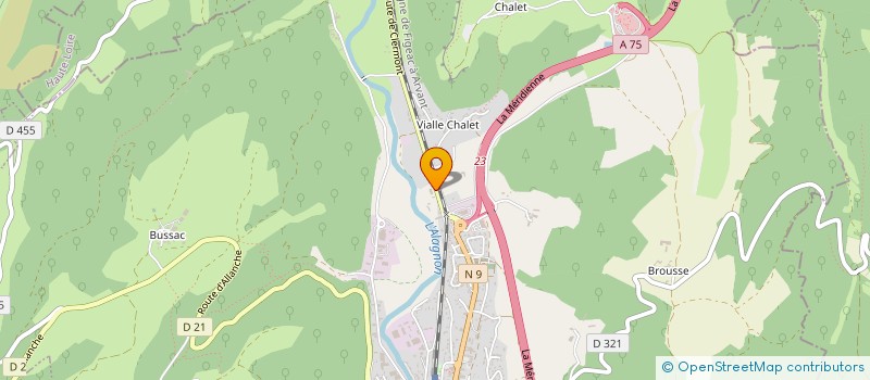 localisation de l'entreprise MONSIEUR ELIE MIRAMONT à MASSIAC