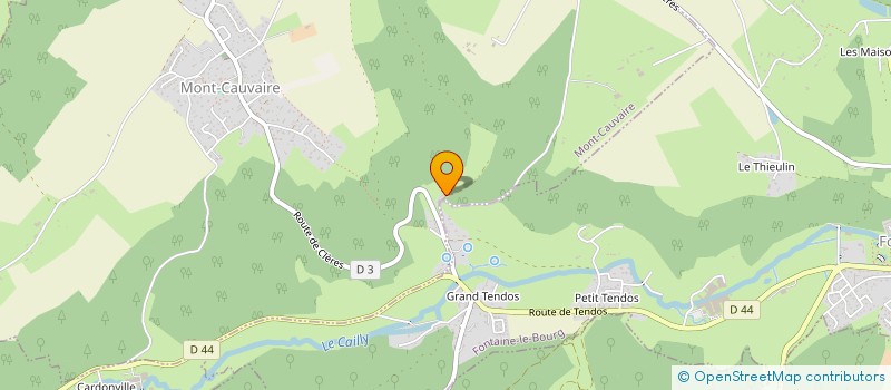 localisation de l'entreprise MONSIEUR ELIE MORO  FONTAINE-LE-BOURG