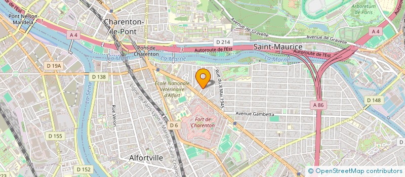 localisation de l'entreprise MONSIEUR ELIE MORYOUSEF à MAISONS-ALFORT