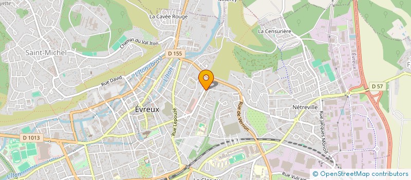 localisation de l'entreprise MONSIEUR ELIE NGATCHOU TAENGA à EVREUX