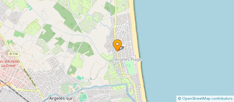 localisation de l'entreprise MONSIEUR ELIE PAPEGAY à ARGELES-SUR-MER