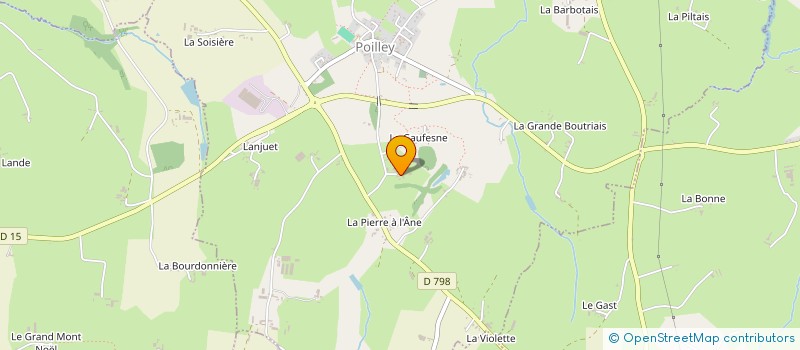 localisation de l'entreprise MONSIEUR ELIE PATIN à POILLEY