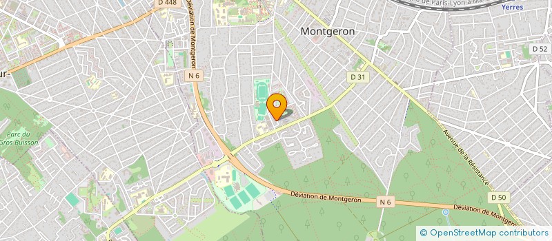 localisation de l'entreprise MONSIEUR ELIE PEREIRA  MONTGERON