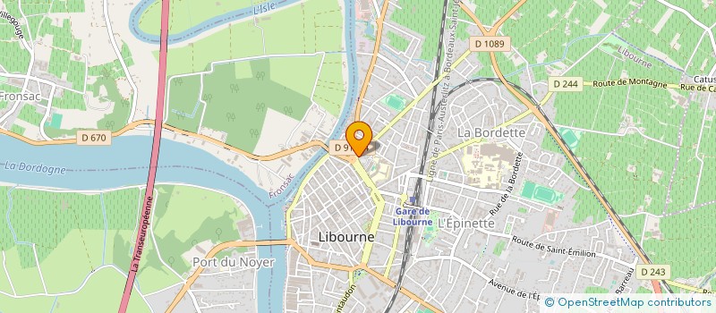 localisation de l'entreprise MONSIEUR ELIE PEREIRA à LIBOURNE