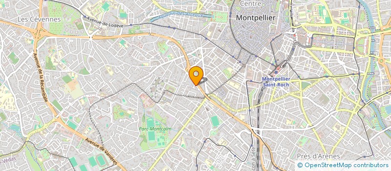 localisation de l'entreprise MONSIEUR ELIE PINARE à MONTPELLIER