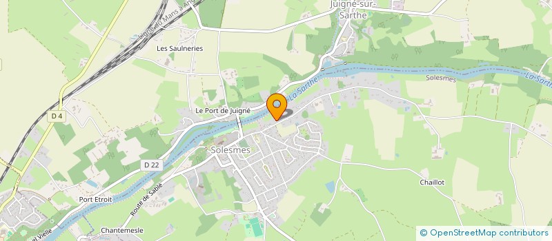 localisation de l'entreprise MONSIEUR ELIE RABAULT  SOLESMES