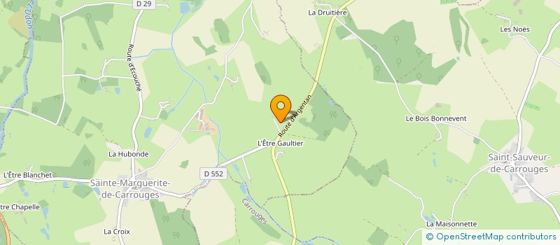 localisation de l'entreprise MONSIEUR ELIE RAGAINE à L'OREE-D'ECOUVES
