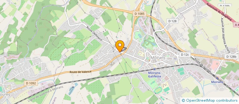 localisation de l'entreprise MONSIEUR ELIE RAKOTOARIJAONA  MOIRANS