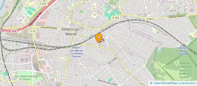 localisation de l'entreprise MONSIEUR ELIE RAMEL à VILLIERS-SUR-MARNE