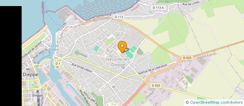 localisation de l'entreprise MONSIEUR ELIE RENARD à DIEPPE