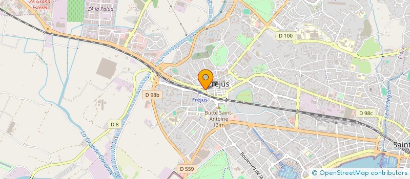 localisation de l'entreprise MONSIEUR ELIE ROUZIC à FREJUS