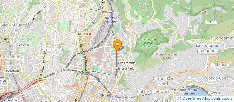 localisation de l'entreprise MONSIEUR ELIE SANZ GARCIA  NICE