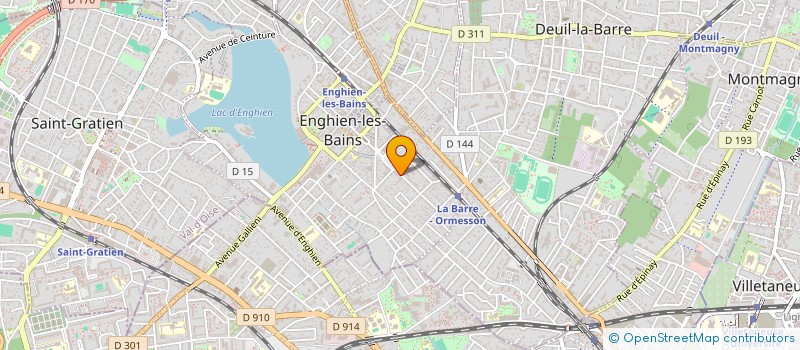 localisation de l'entreprise MONSIEUR ELIE SEMHOUN à ENGHIEN-LES-BAINS