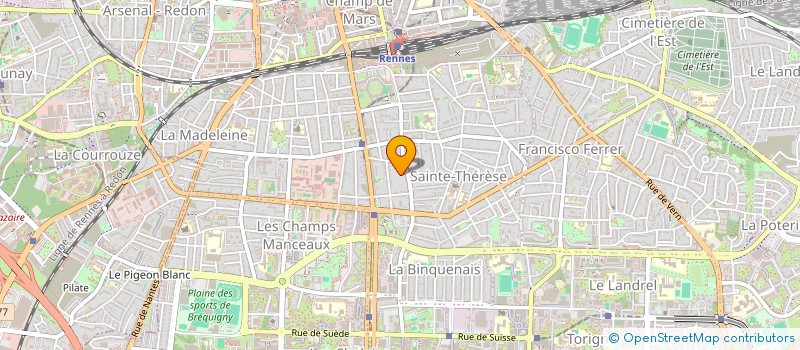 localisation de l'entreprise MONSIEUR ELIE SENHADJI SAUQUET  RENNES