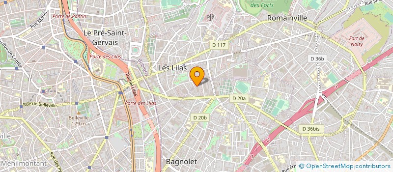 localisation de l'entreprise MONSIEUR ELIE SLOMCZYNSKI à BAGNOLET