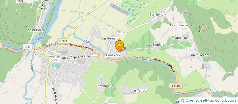 localisation de l'entreprise MONSIEUR ELIE SOUDAN à YENNE