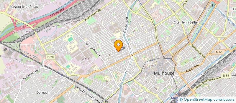 localisation de l'entreprise MONSIEUR ELIE STANCA  MULHOUSE