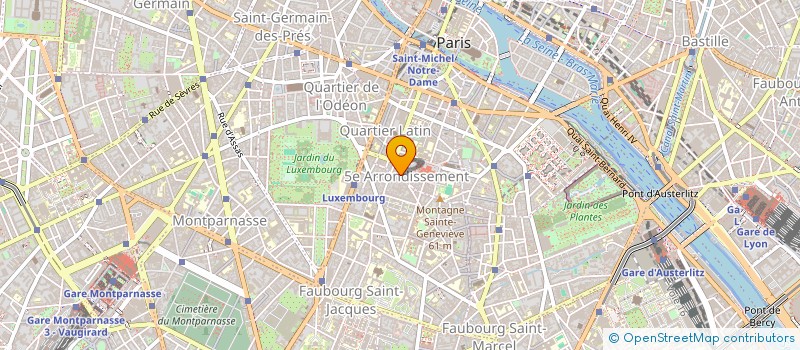 localisation de l'entreprise MONSIEUR ELIE SUPERSAC  PARIS