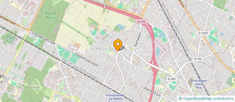 localisation de l'entreprise MONSIEUR ELIE TARABAY  LE PLESSIS-BOUCHARD