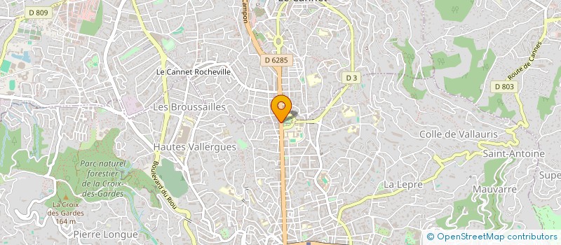 localisation de l'entreprise MONSIEUR ELIE TEICHMAN à LE CANNET