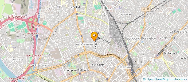 localisation de l'entreprise MONSIEUR ELIE TERVER  TOULOUSE