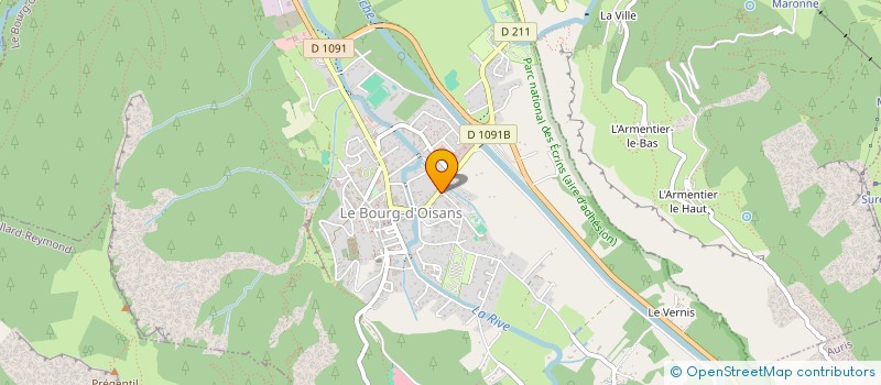 localisation de l'entreprise MONSIEUR ELIE TURC  LES DEUX ALPES