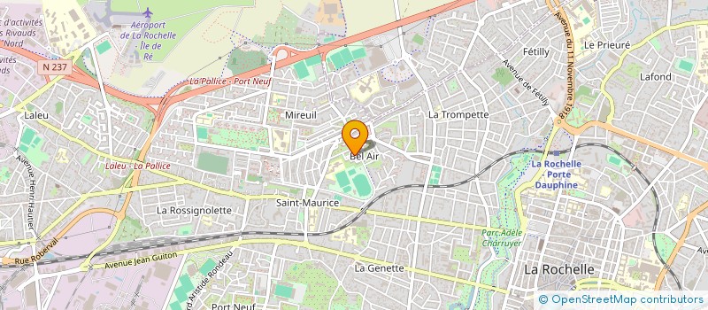 localisation de l'entreprise MONSIEUR ELIE VIEL  LA ROCHELLE