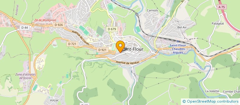 localisation de l'entreprise MONSIEUR ELIE VIGIER à SAINT-FLOUR