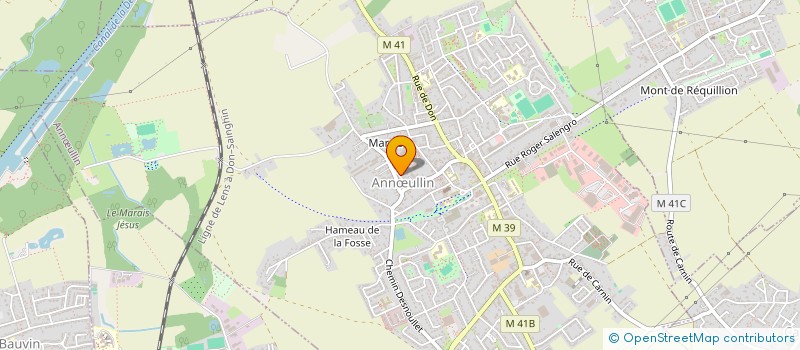 localisation de l'entreprise MONSIEUR ELIE WATTERLOT  ANNULLIN