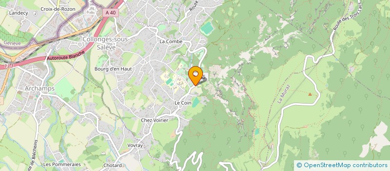 localisation de l'entreprise MONSIEUR ELIE YOLDI  COLLONGES-SOUS-SALEVE