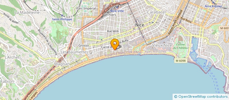 localisation de l'entreprise MONSIEUR ELIE ZARKA à NICE