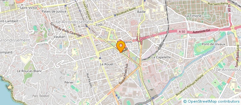 localisation de l'entreprise MONSIEUR ELIE ZORITCH  MARSEILLE