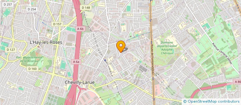 localisation de l'entreprise MONSIEUR ELIEL BENAJA ABAMACO  L'HAY-LES-ROSES