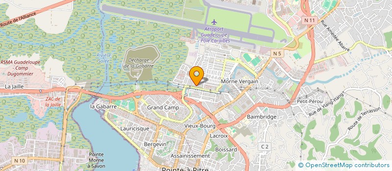 localisation de l'entreprise MONSIEUR ELIERE REGENT à LES ABYMES