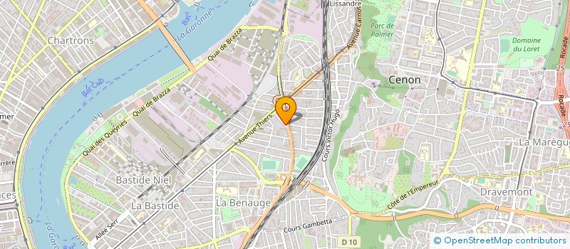 localisation de l'entreprise MONSIEUR ELIERSON LACEMONT à BORDEAUX