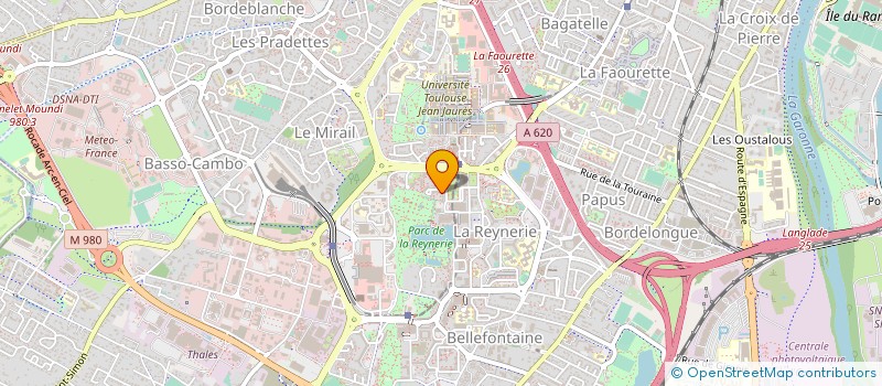 localisation de l'entreprise MONSIEUR ELIES ABBANI  TOULOUSE