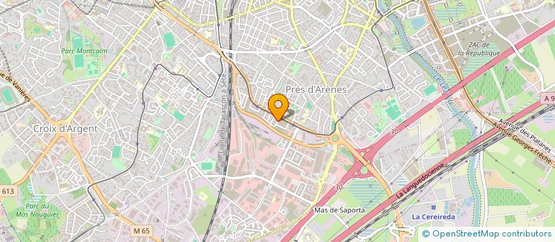 localisation de l'entreprise MONSIEUR ELIES BENBRAHIM à MONTPELLIER