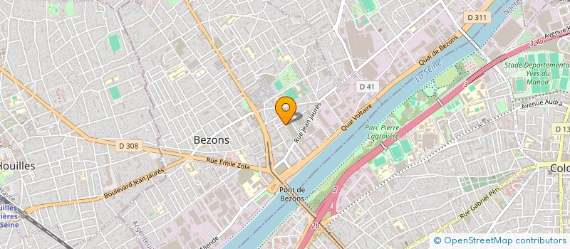 localisation de l'entreprise MONSIEUR ELIES BOUAKKA à BEZONS