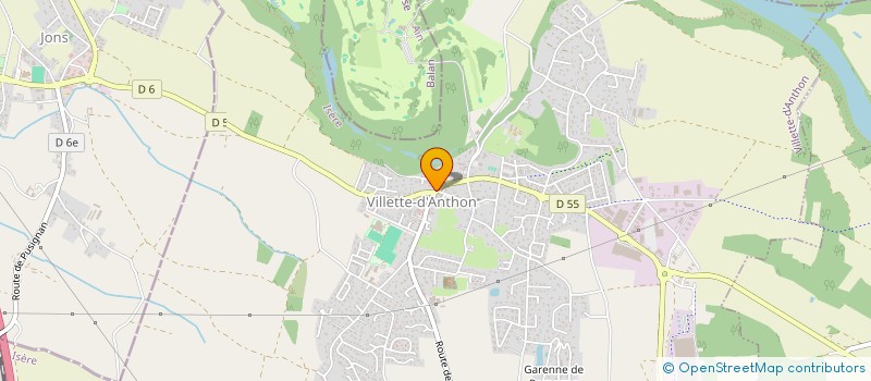 localisation de l'entreprise MONSIEUR ELIES MENDJEL  VILLETTE-D'ANTHON