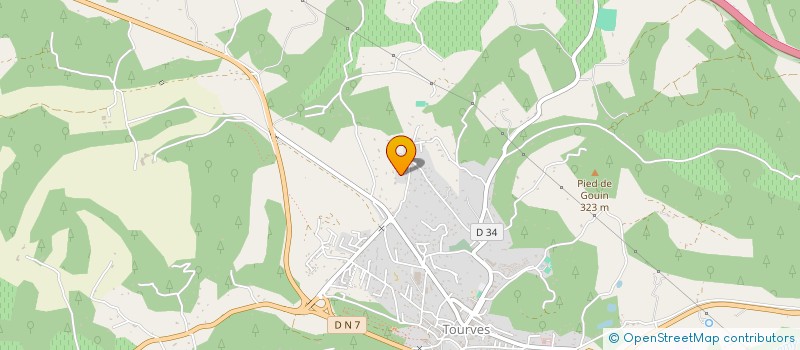 localisation de l'entreprise MONSIEUR ELIES RAKALI à BRIGNOLES
