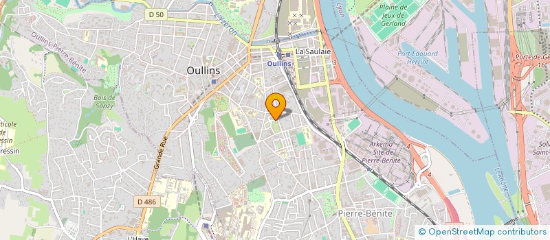localisation de l'entreprise MONSIEUR ELIES SEDIRA  OULLINS-PIERRE-BENITE