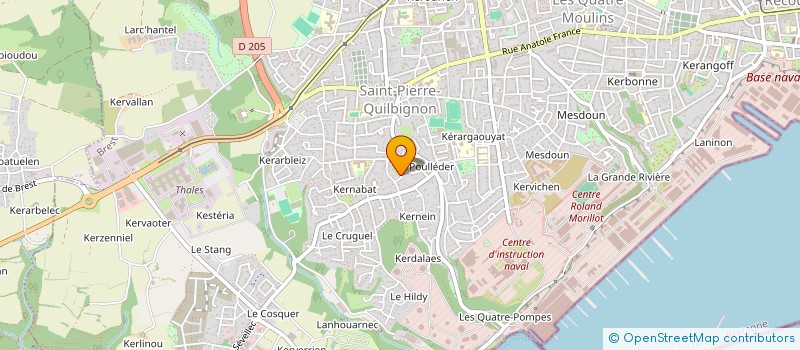 localisation de l'entreprise MONSIEUR ELIES SLASSI  BREST