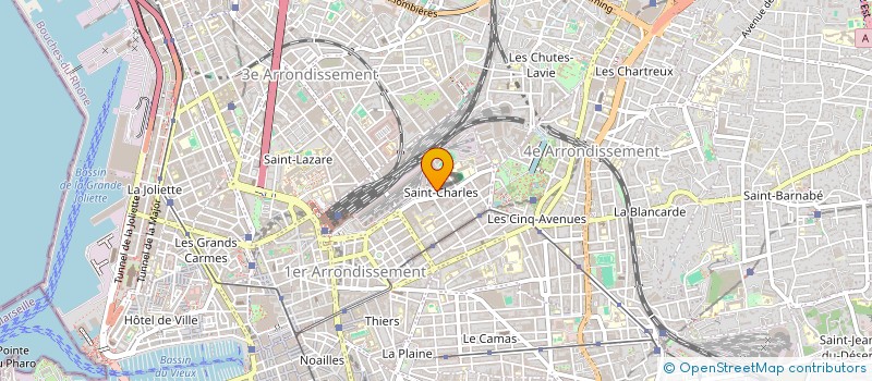 localisation de l'entreprise MONSIEUR ELIES TACHOUAFT à MARSEILLE