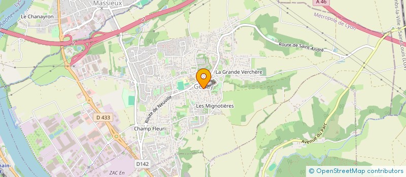 localisation de l'entreprise MONSIEUR ELIES TOUAMA à GENAY