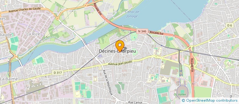 localisation de l'entreprise MONSIEUR ELIESER BORRERO VELAZQUEZ  DECINES-CHARPIEU