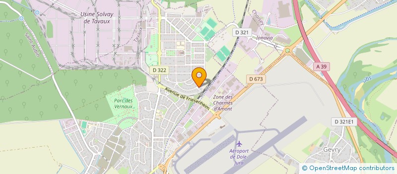 localisation de l'entreprise MONSIEUR ELIESS BOUDDIAF  TAVAUX