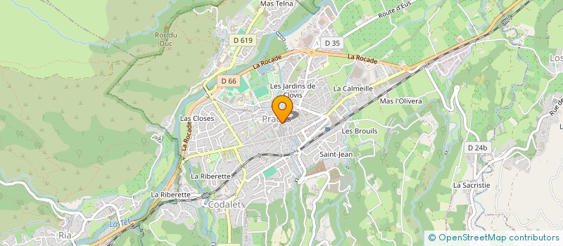 localisation de l'entreprise MONSIEUR ELIESS DHIFI  PRADES