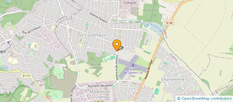 localisation de l'entreprise MONSIEUR ELIESSE BRAHMI  CHELLES